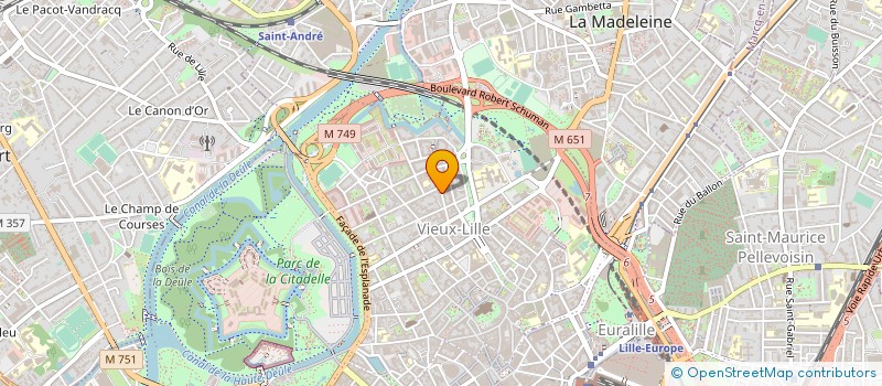 localisation de l'entreprise GRAPHSTORM à LILLE