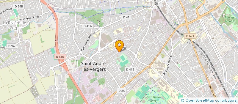 localisation de l'entreprise GRAPIHOME  SAINT-ANDRE-LES-VERGERS