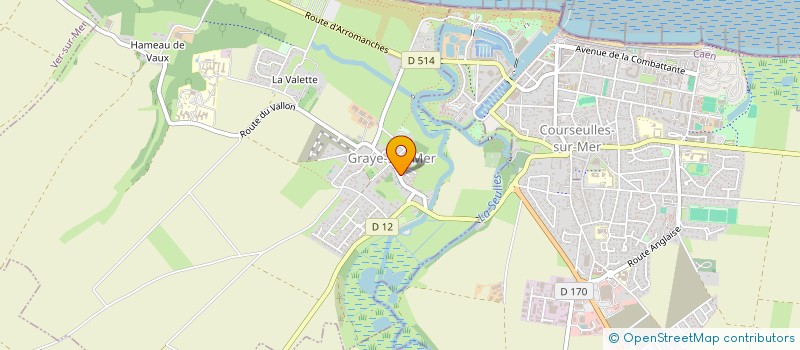 localisation de l'entreprise GRAPITI  GRAYE-SUR-MER