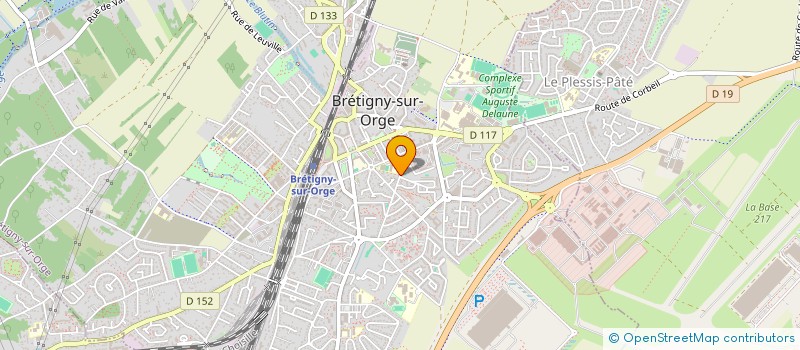 localisation de l'entreprise GRAPIX à BRETIGNY-SUR-ORGE