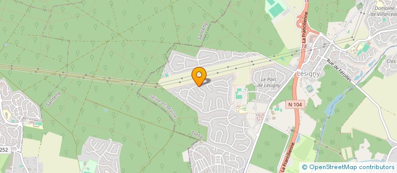 localisation de l'entreprise GRAPPE INC.  OZOIR-LA-FERRIERE