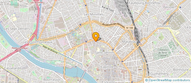 localisation de l'entreprise GRAS  TOULOUSE