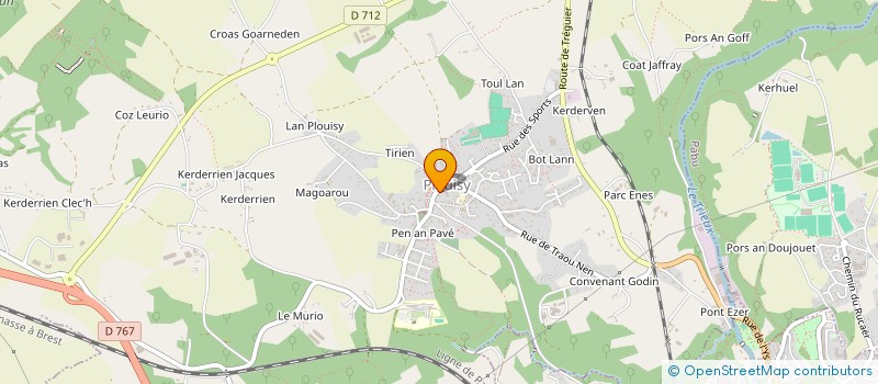 localisation de l'entreprise GRAS ANDRO à GRACES