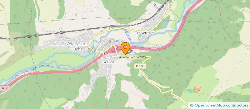 localisation de l'entreprise GRASIMMO  VELARS-SUR-OUCHE