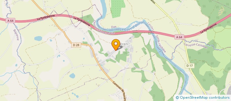 localisation de l'entreprise GRASORR  LEREN