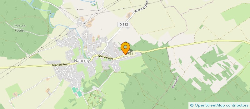 localisation de l'entreprise GRASS ALAIN  NANCRAY