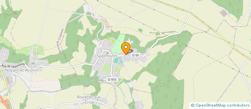 localisation de l'entreprise GRASS BEFFROI  SEPTMONTS