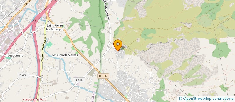 localisation de l'entreprise GRASSA CODA  GEMENOS