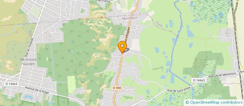 localisation de l'entreprise GRASSART - LHERBIER  MERLIMONT