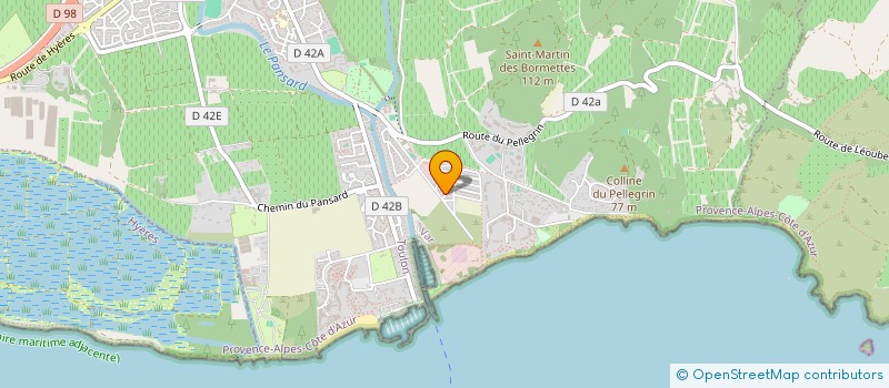 localisation de l'entreprise GRASSE  LA LONDE-LES-MAURES