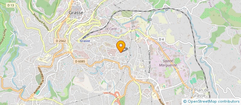 localisation de l'entreprise GRASSE ACCORDEON à GRASSE