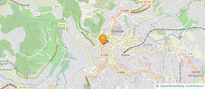 localisation de l'entreprise GRASSE AUTOMOBILE SAINT CHRISTOPHE à GRASSE