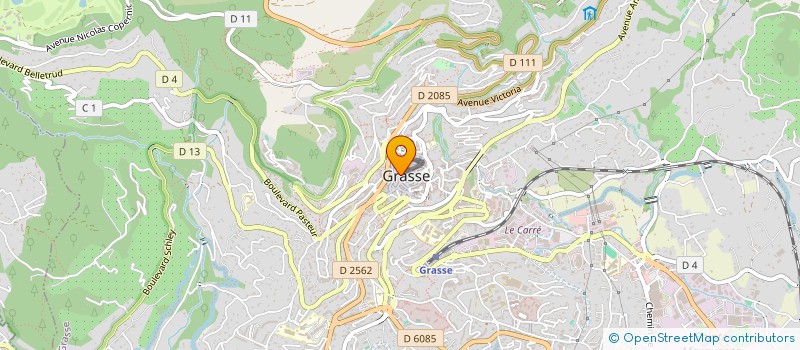 localisation de l'entreprise GRASSE EXPRESSION POPULAIRE à GRASSE
