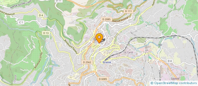 localisation de l'entreprise GRASSE GESTION IMMOBILIER à GRASSE