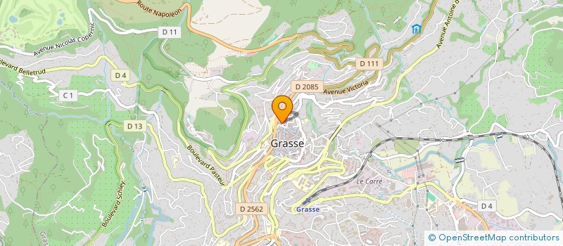 localisation de l'entreprise GRASSE HOTEL RIVIERA  GRASSE