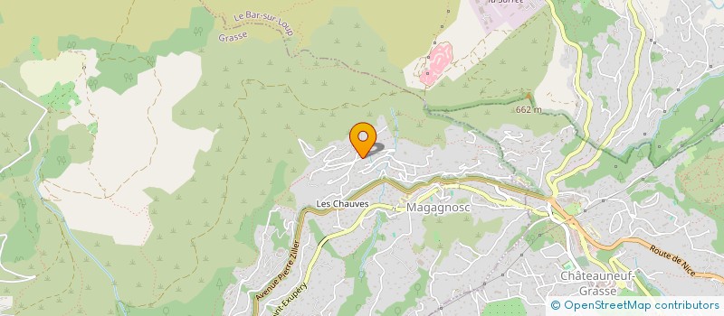 localisation de l'entreprise GRASSE MAZOUT VTE PROD PETROL  GRASSE