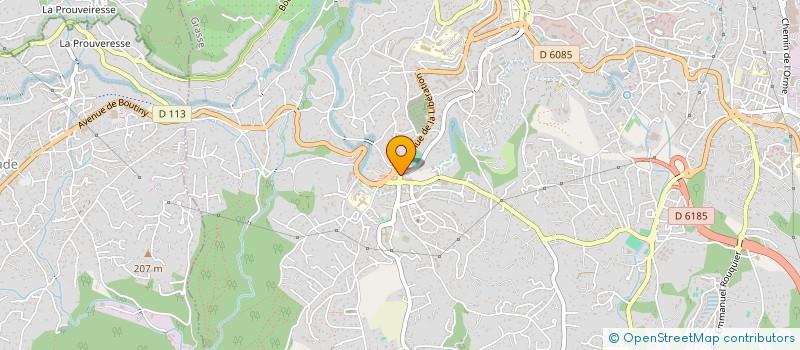 localisation de l'entreprise GRASSE MECA  GRASSE