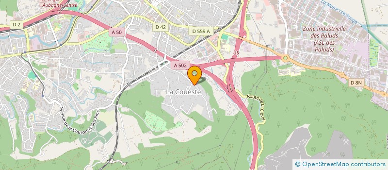 localisation de l'entreprise GRASSE O CACTUS à AUBAGNE