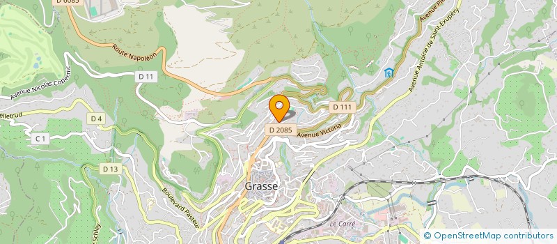 localisation de l'entreprise GRASSE PISCINES à GRASSE