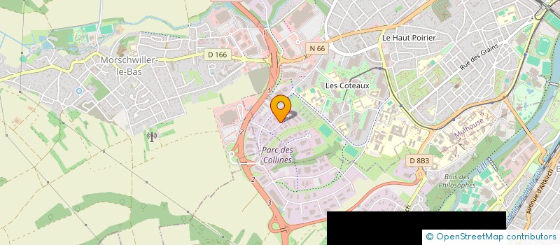 localisation de l'entreprise GRASSELLI  MULHOUSE