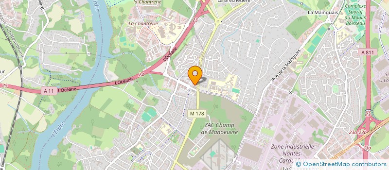 localisation de l'entreprise GRASSES  NANTES