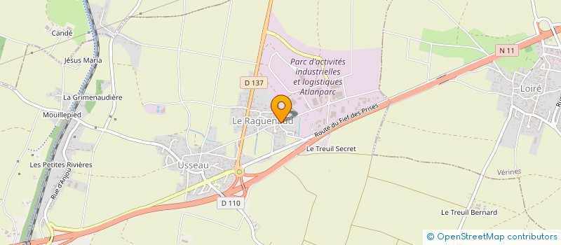 localisation de l'entreprise GRASSET  SAINTE-SOULLE