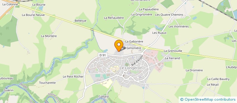 localisation de l'entreprise GRASSET CHIRON à SEVREMOINE