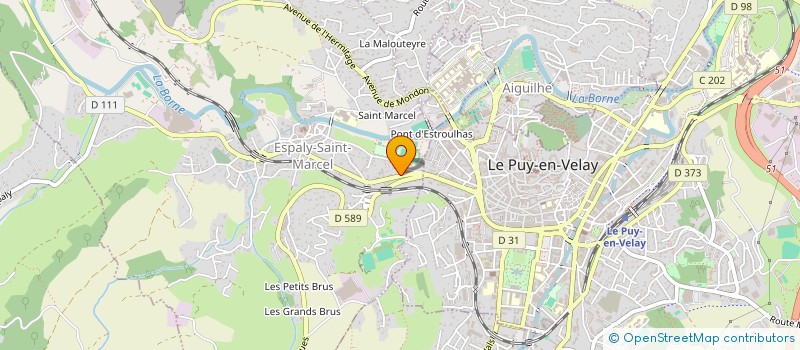 localisation de l'entreprise GRASSET JEAN LOUIS à ESPALY-SAINT-MARCEL