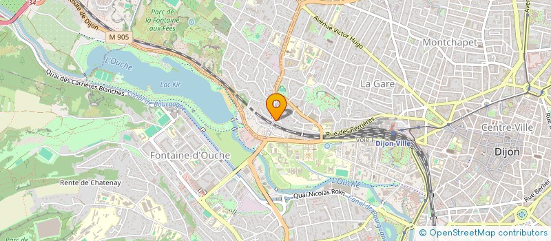 localisation de l'entreprise GRASSFIELDS  DIJON