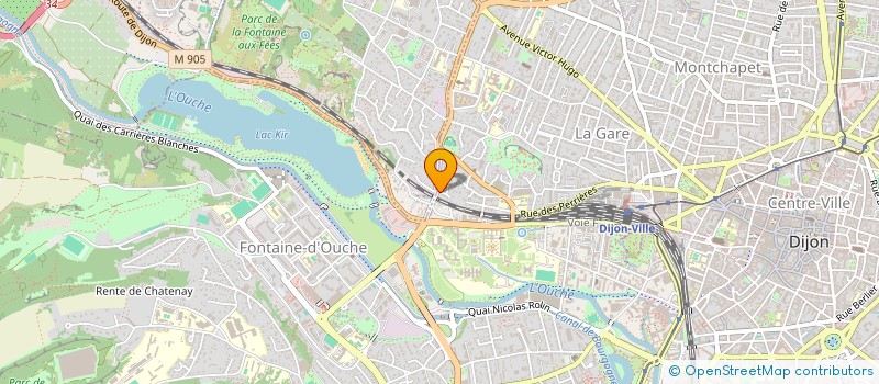 localisation de l'entreprise GRASSFIELDS SCI à DIJON