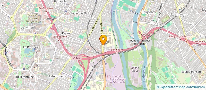 localisation de l'entreprise GRASSIGNOUX - LEGRAND à TOULOUSE