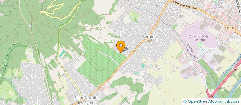 localisation de l'entreprise GRASSIMMO  BERNIN