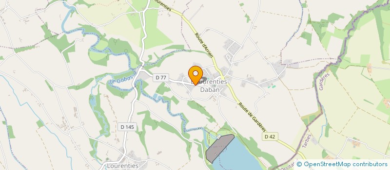 localisation de l'entreprise GRASSIN RH  ESLOURENTIES-DABAN