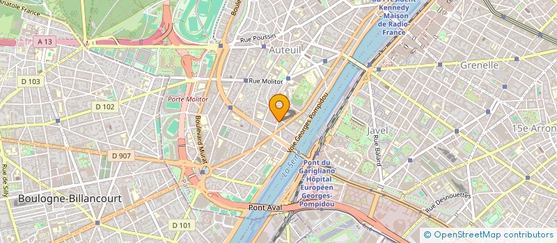 localisation de l'entreprise GRASSINI M FRECHARD C à PARIS