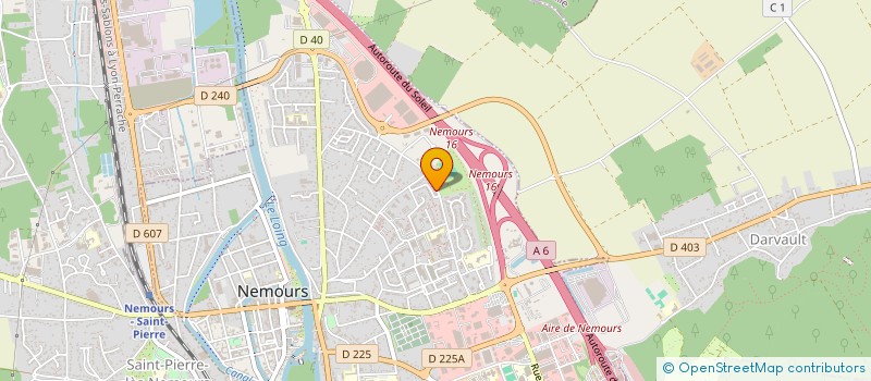 localisation de l'entreprise GRASSLAND 77  NEMOURS