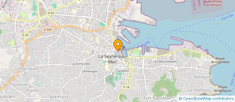 localisation de l'entreprise GRASSO  LA SEYNE-SUR-MER