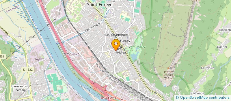 localisation de l'entreprise GRASSO-ZAMPIERI  SAINT-EGREVE