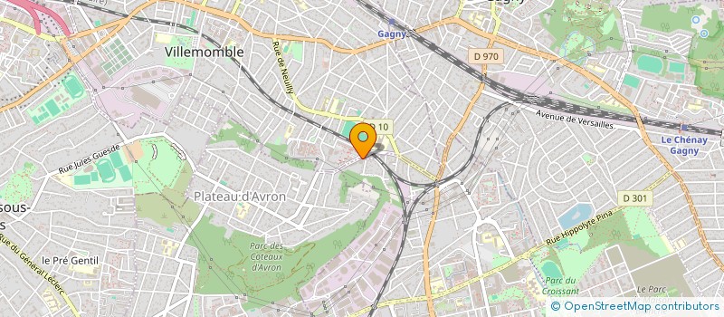 localisation de l'entreprise GRASSOT à NEUILLY-SUR-MARNE