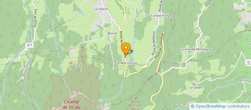 localisation de l'entreprise GRATIANO IG  MONTAGNOLE