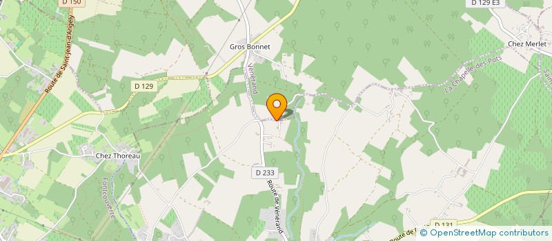 localisation de l'entreprise GRATON KIENY IMMO  VENERAND