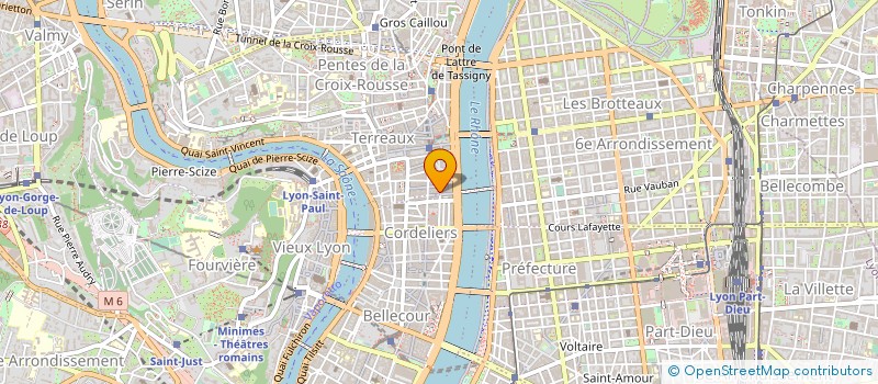 localisation de l'entreprise GRATTARD & ASSOCIES  LYON