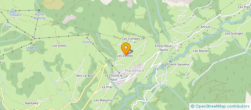 localisation de l'entreprise GRATTARY  HAUTELUCE