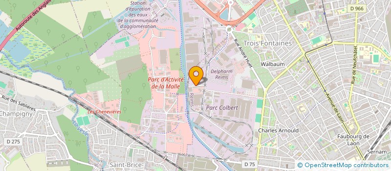 localisation de l'entreprise GRATTE FERRAILLE  REIMS