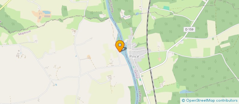 localisation de l'entreprise GRATUITE TOUT CE QUI N EST PAS DONNE EST PERDU MARANATHA  SAINT-DENIS-D'ANJOU