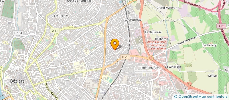 localisation de l'entreprise GRAU IMMOBILIER  BEZIERS