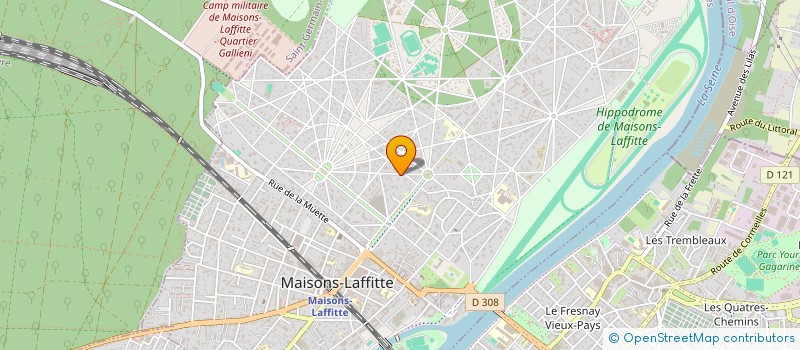 localisation de l'entreprise GRAU INVEST à MAISONS-LAFFITTE