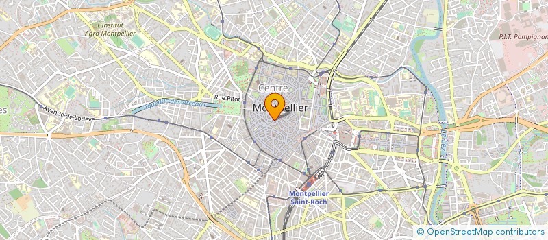 localisation de l'entreprise GRAU OPTIC à MONTPELLIER