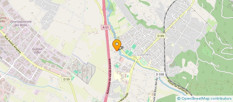 localisation de l'entreprise GRAUDUROI à AIX-EN-PROVENCE