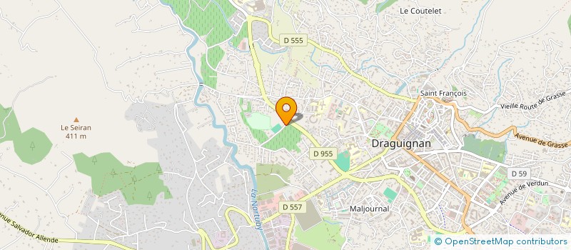localisation de l'entreprise GRAUFOGEL SERVICES à DRAGUIGNAN