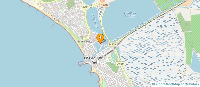 localisation de l'entreprise GRAULENNE - PLAGE ENVIRONNEMENT à LE GRAU-DU-ROI